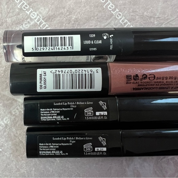 Liquid lipstick/gloss bundle - Brand New - Rimmel, illamasqua, sleek - Picture 3 of 3
